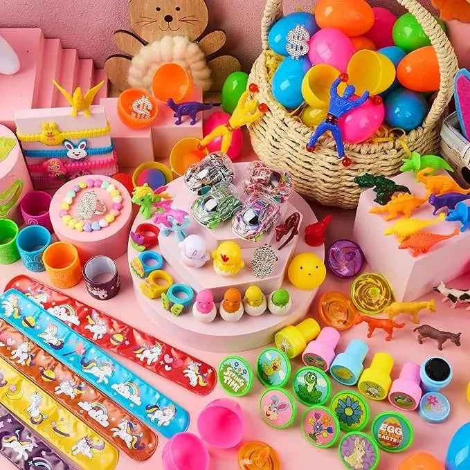 🐣 Prefilled Easter Eggs Toys | 36/50/75/100PCS Egg Hunt Set