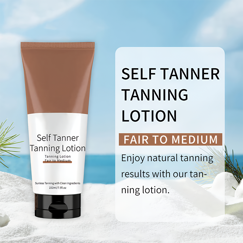 🌞 Silky Smooth Self Tanner Lotion – Get a Natural, Long-Lasting Sun-Kissed Glow Without the Sun, No Orange, No Streaks