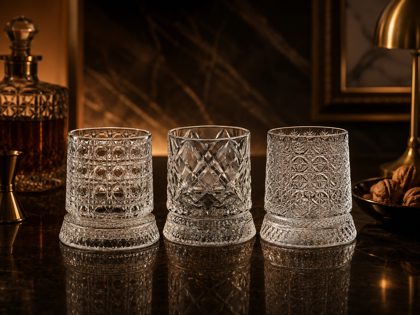 😎Best Gift For Gentlemen-360° Spinning Crystal Whiskey Glass🥃