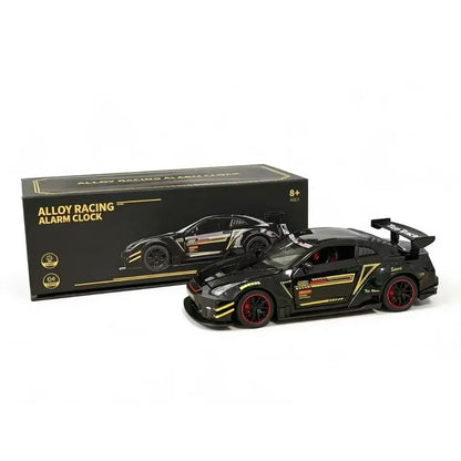 🚗 Hyper Car Alarm Clock with Realistic Engine Sound & LED Lights ✨