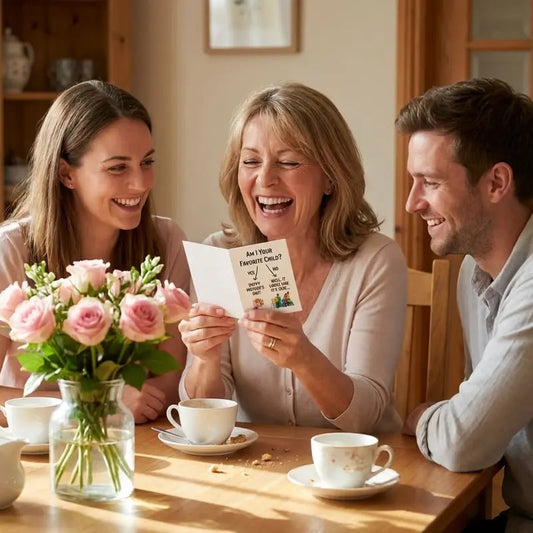 🌺Mother’s Day Discount💐Funny Mother’s Day Card: "Favorite Child" Gag Gift   🎈