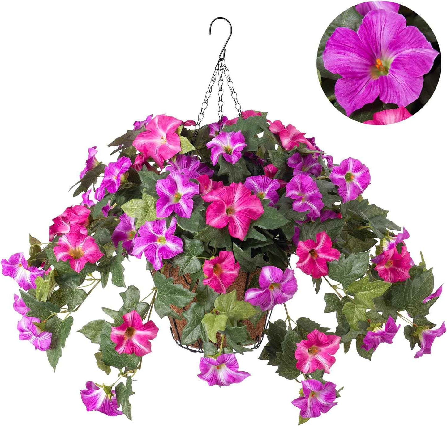🌺🌷Artificial Fake Petunia Flowersfor Outdoor Decoration ✨(2Pcs)