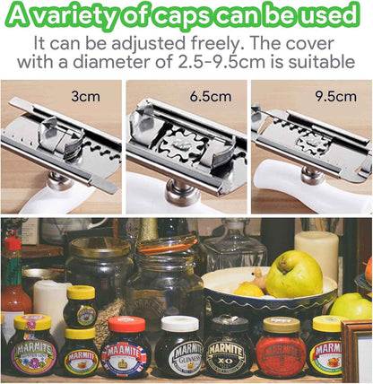 🫙 2PCS Jar Opener Set | Easy Grip Lid Opener for Seniors