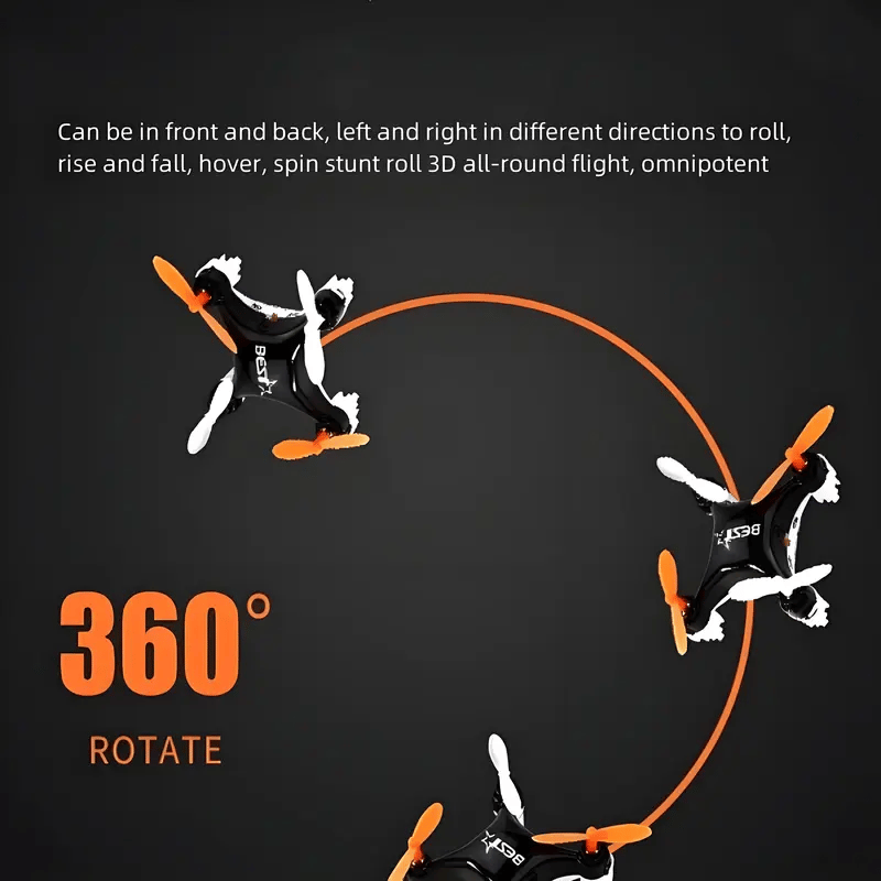 70% OFF 🔥Beginner-Friendly Mini Drone with Cool 360° Stunt Flights