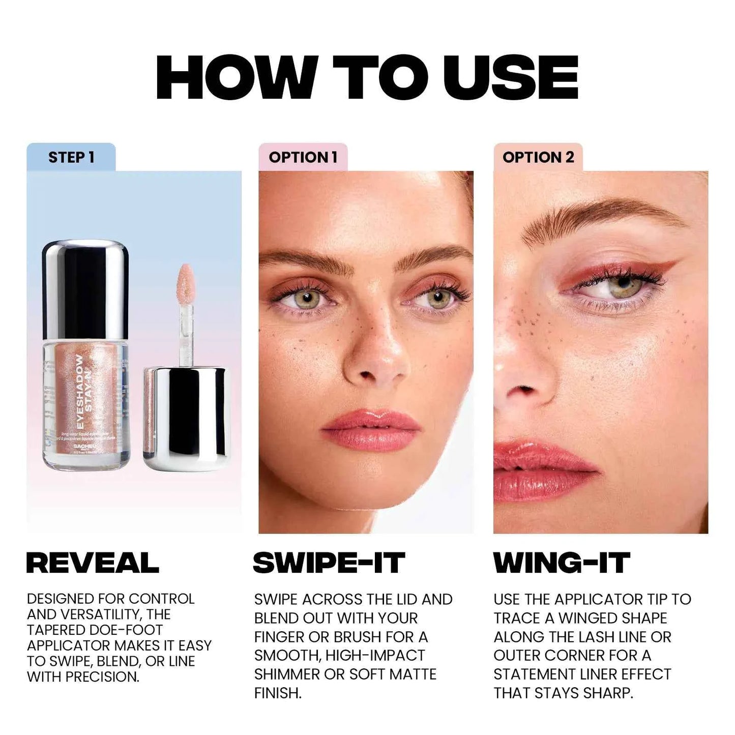 💄 Long-Lasting Liquid Eyeshadow | Waterproof Crease-Proof Formula