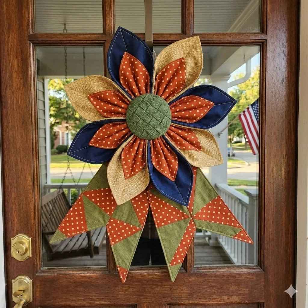 🔥Last Day 45% OFF🔥| 🏵️Upgrade Large Size The Heritage Bloom Wreath & Bow🌸