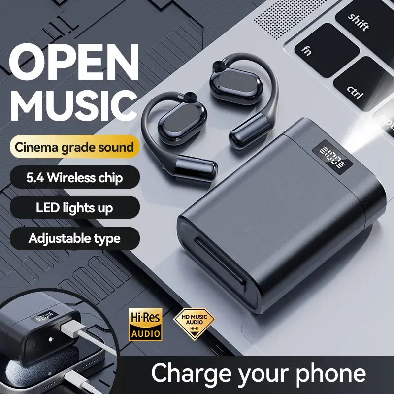 Bluetooth Earbuds with Smartphone Charging Support