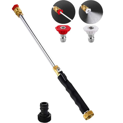 💧 Hydro Jet Power Washer | Garden Hose High Pressure Nozzle