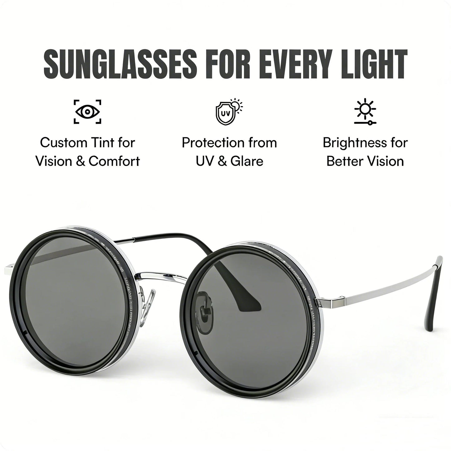 Adjustable Polarized Sunglasses for Fishing & Outdoor Use
