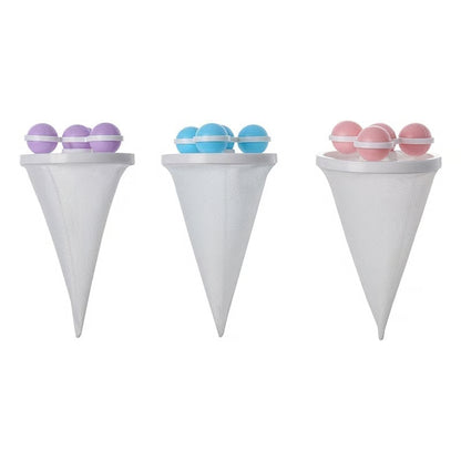 🧺 Hair Filter Bags for Laundry | Floating Lint Catcher 3-Pack
