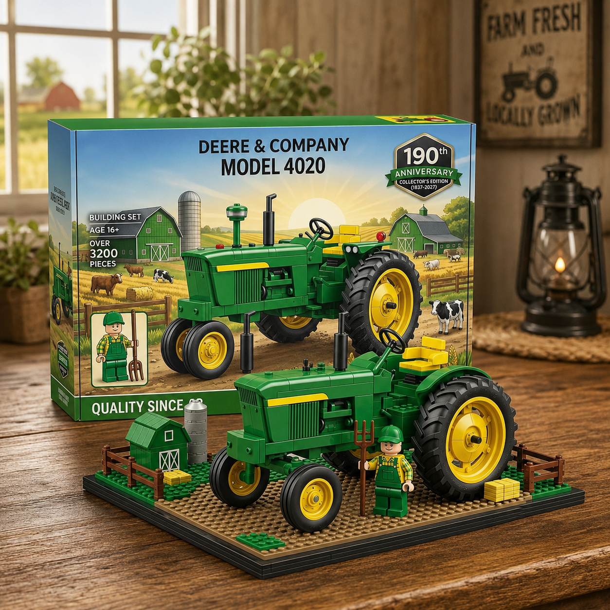 🚜More than a machine 💚190th Anniversary Model Diesel Tractor