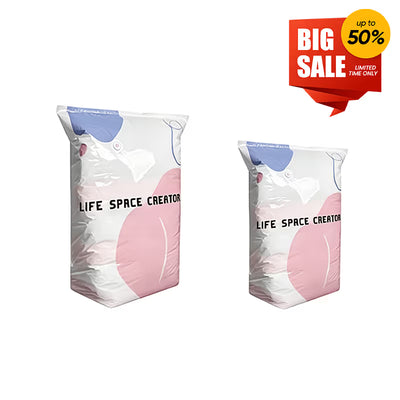 No-Pump Vacuum Storage Compression Bags