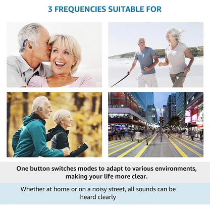 🔥👂Rechargeable Hearing Aid – Clear Sound, All-Day Comfort