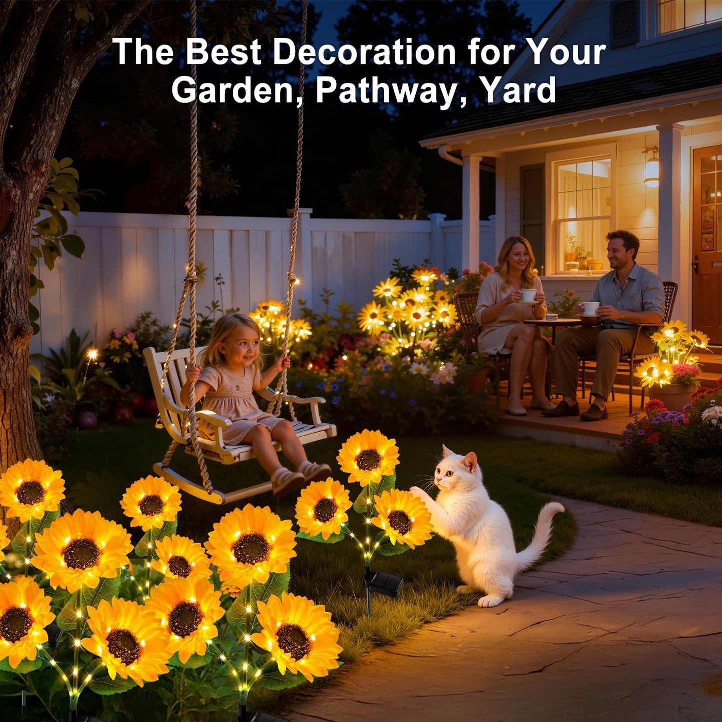 Father's Day Special: 2026 Upgraded Sunflower Solar Lights