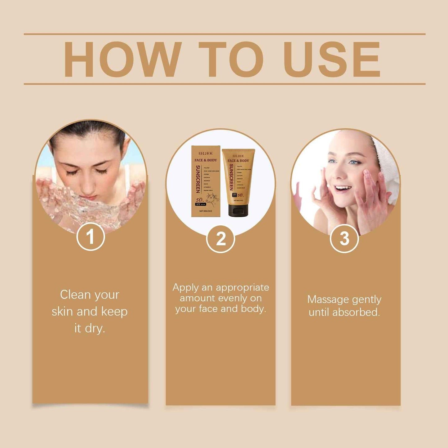 🔥BUY 1 GET 1 FREE🔥Safe&SPF 50++🧴Organic Tallow Sunscreen