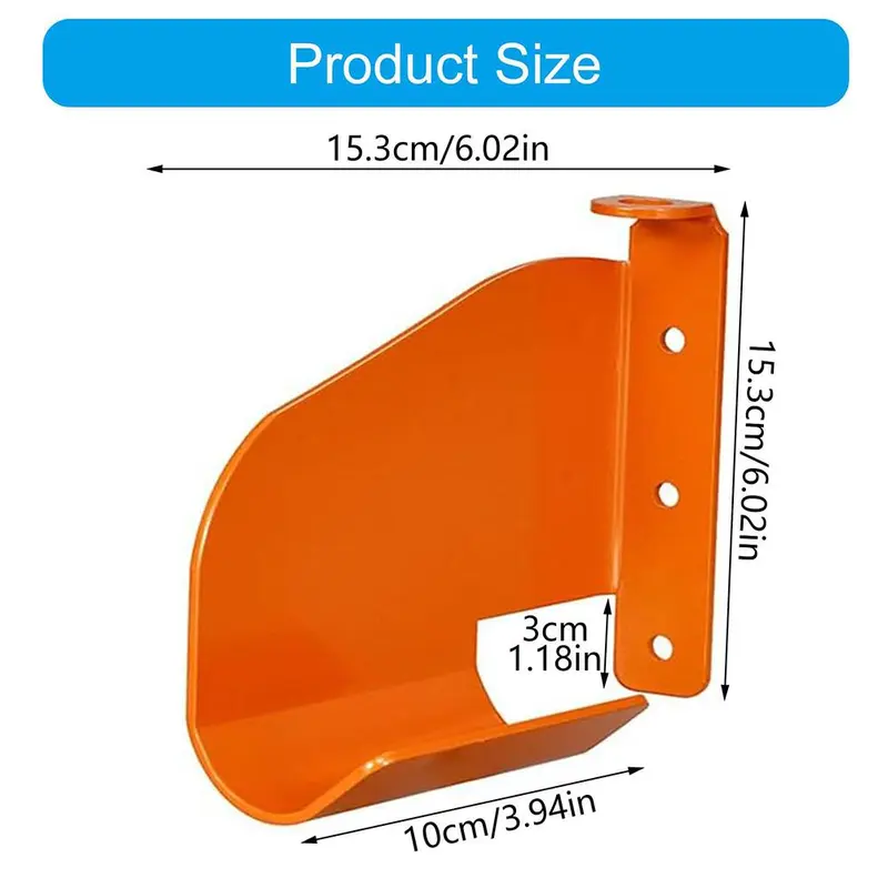 🛠️ Garden Tool Rack & Chainsaw Holder — One Wall, Zero Clutter