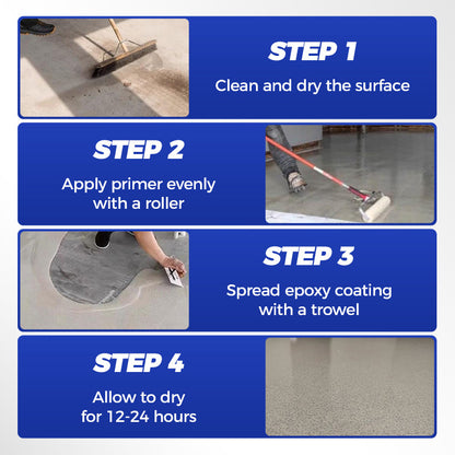 ✨ Epoxy Floor Coating | High-Gloss Marble Limited Time Sale
