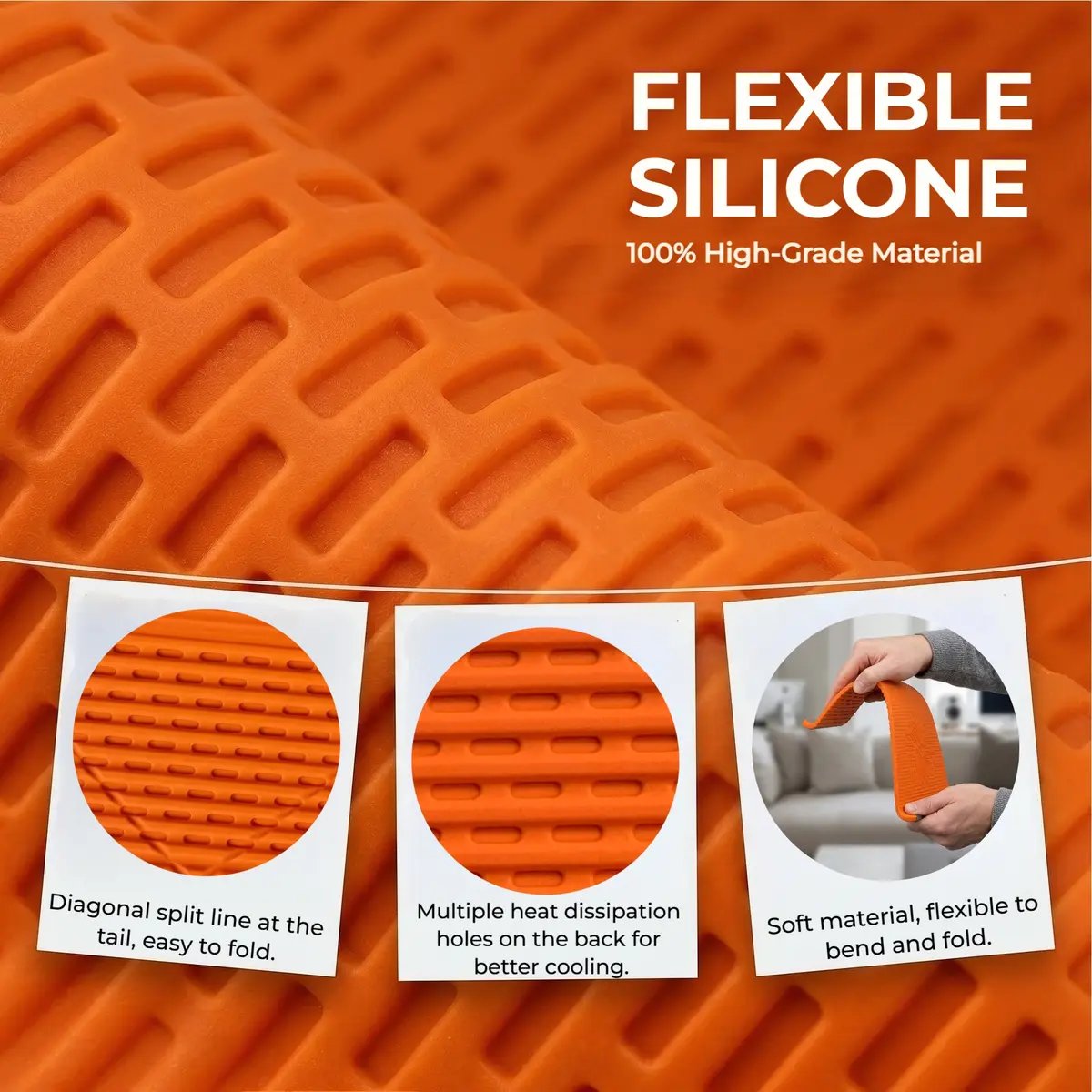 🎁LAST DAY SALE 50% OFF | Foldable Silicone Aluminum Holder💻️ - Secure, Ergonomic Device Mount for Everywhere📱