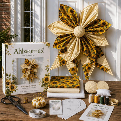 🔥HOT SALE🔥 Last Day 50% OFF - Large Patchwork Bow Sewing Kit