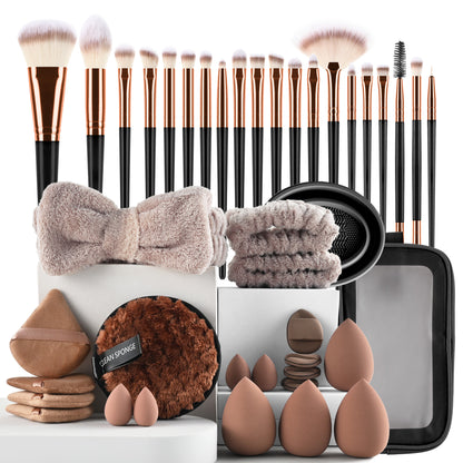 ✨ 42PCS Makeup Tool Set | Professional Kit