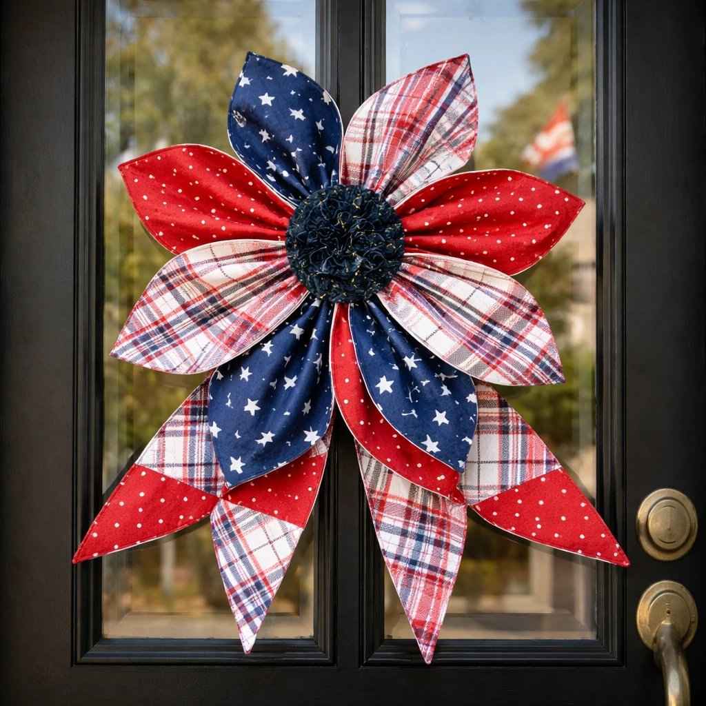 🔥Last Day 45% OFF🔥| 🏵️Upgrade Large Size The Heritage Bloom Wreath & Bow🌸