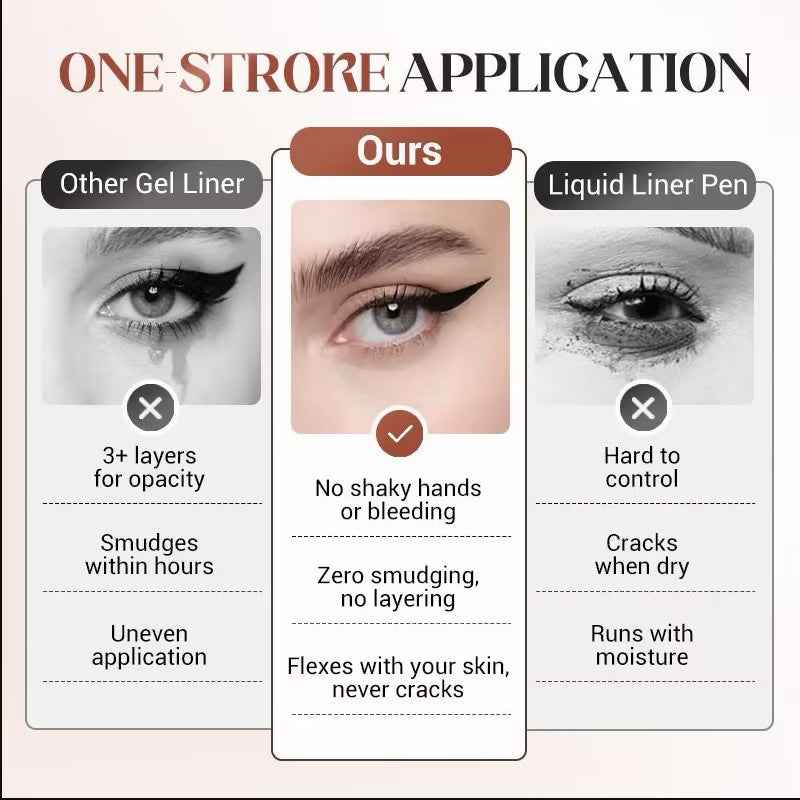 🎁Buy 2 Get 1 Free🎁Waterproof Liquid Eyeliner | Precise, Smooth & Long-Lasting