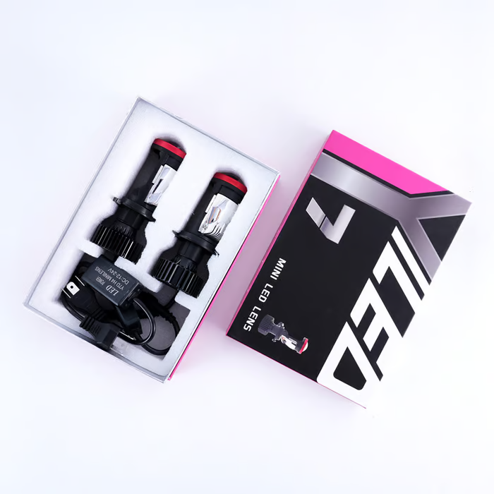 2-piece set🚗Upgrade your ride with the Y7D H4 LED Car Light 6000K 50W 4800LM Conversion Kit for High/Low Beams/Single-Piece Installation💡🔥 No modifications needed—easy installation!