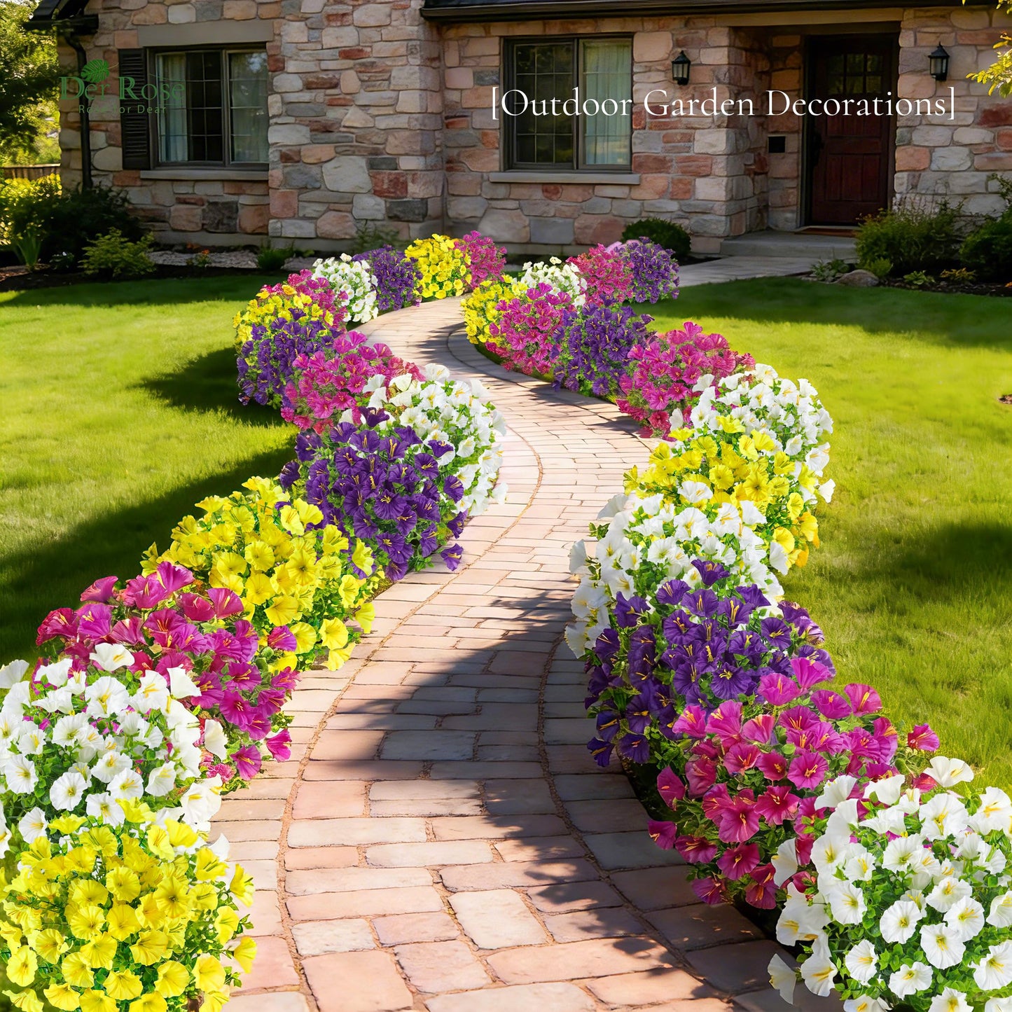 🔥Last Day 60% OFF😍UV Resistant Artificial Petunias Flowers🌺