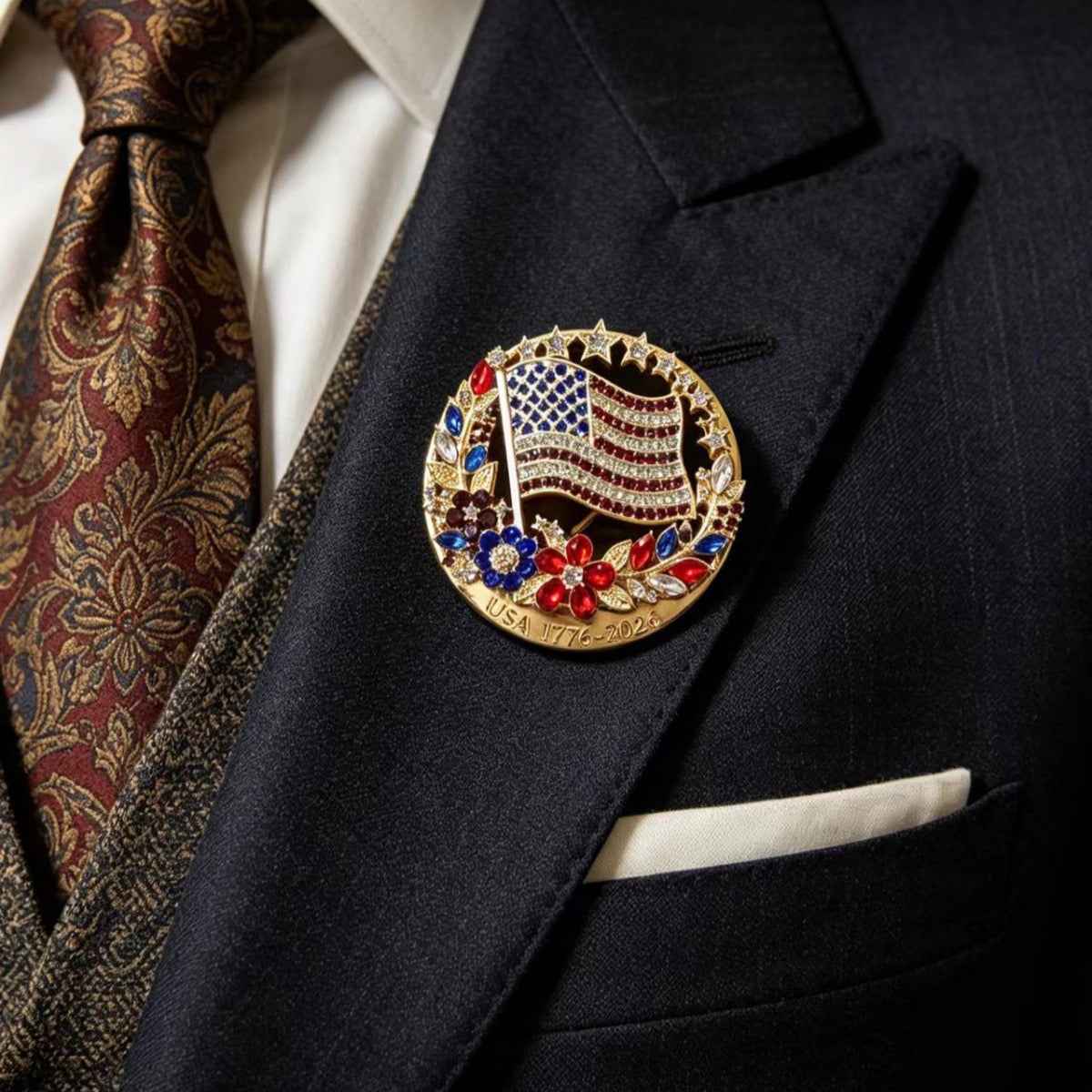 🔥🔥 2026 Limited Edition: U.S. Founding 250th Anniversary Commemorative Pin