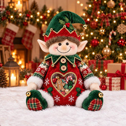 ⏰LAST DAY 50% OFF💯🎅 Refillable Christmas Figurine Treat Holder
