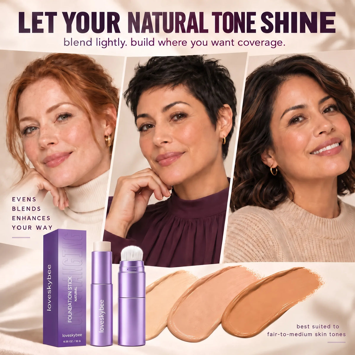 🔥Final 2 Hour 50% OFF🔥 Color Changing Foundation Stick
