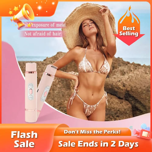 🔥 Winter & New Year Gift - Comfort 2 in 1 Electric Lady Shaver