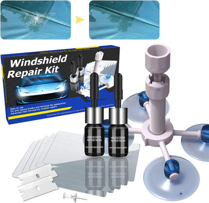 🚗 Windshield Crack Repair Kit | Nano Glass Repair Liquid