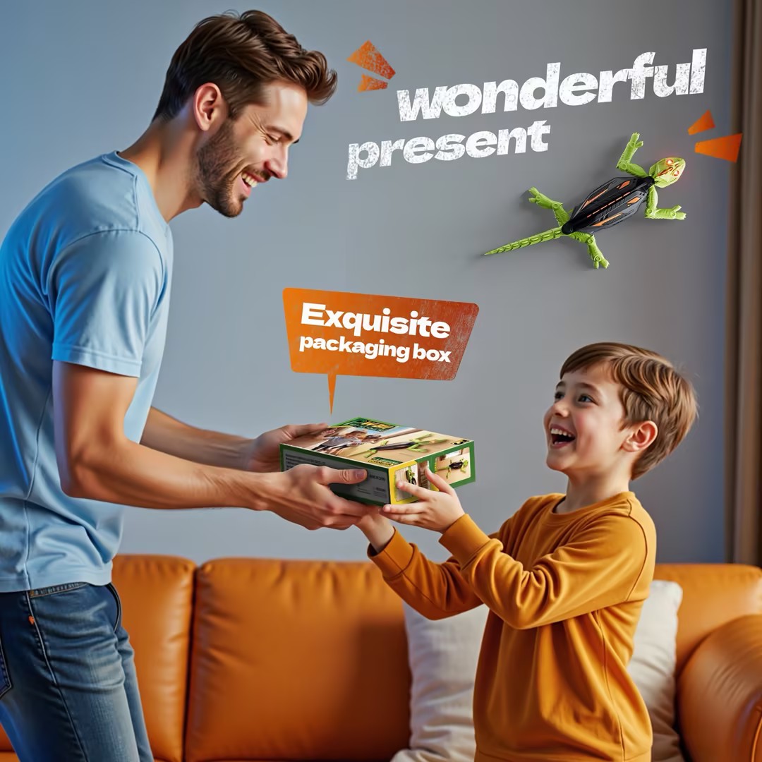 Wall Climbing Gecko Robot Toy