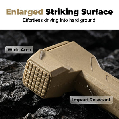 🔥LAST DAY 50% OFF - 🔨Multifunctional Camping Hammer & Tent Stake Puller🎁