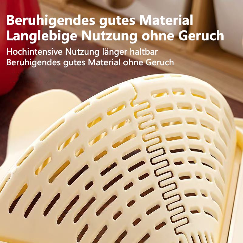 🧲✨ Magnetic Triangle Drain Basket | Multi-Function Sink Organizer & Food Strainer