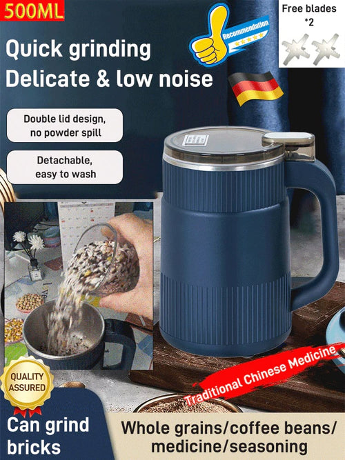 🔥Last Day 52% OFF⏰| Large Capacity Electric High Speed Crushing and Grinding Cup🍵