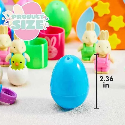 🐣 Prefilled Easter Eggs Toys | 36/50/75/100PCS Egg Hunt Set