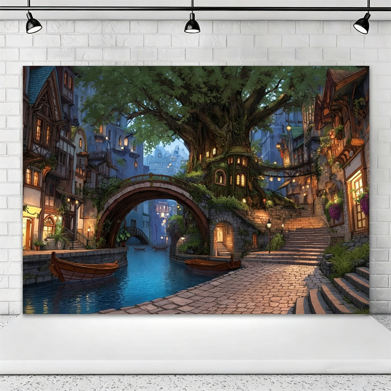 🔥Hot Sale Promotion 49% OFF🎁Magical Forest Floral & Butterfly Backdrop Banner