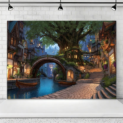 🔥Hot Sale Promotion 49% OFF🎁Magical Forest Floral & Butterfly Backdrop Banner