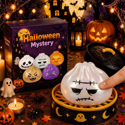 🎃 Halloween Dumpling Squeeze Squishy Toy Blind Boxes