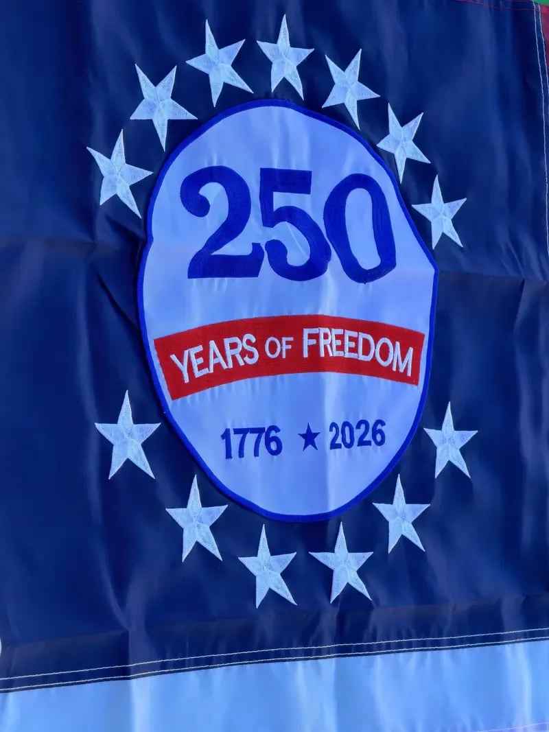 Last Day 49% OFF🔥250th Anniversary USA Commemorative Flag (3x5 Ft),Double-Sided Embroidered