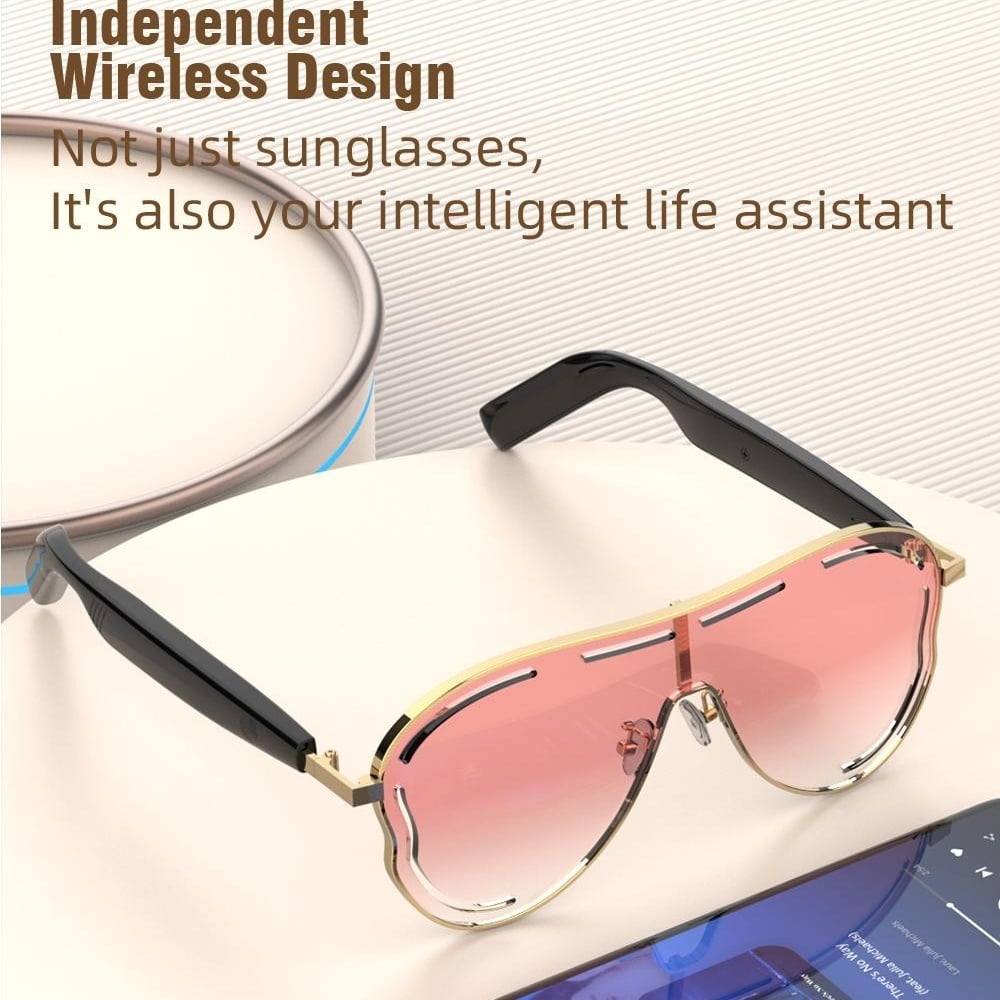 💕Hot sale 49% OFF😎 Smart Bluetooth 5.4 Audio Sunglasses – Open Ear, UV & Blue Light Protection