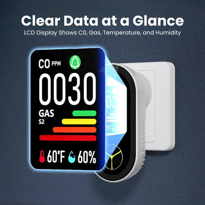 🎁Best Gift For Your Parents🎁Protection That Never Sleeps-CO&Gas Detector