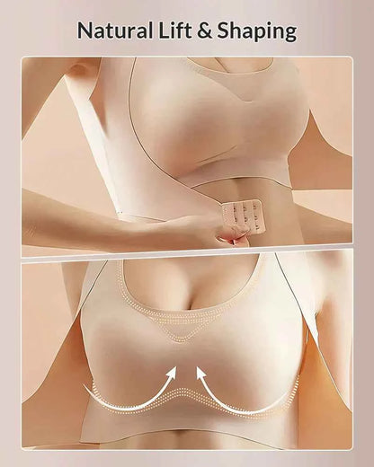 👙 Front Closure Bra | Wireless Posture Support Cross-Back