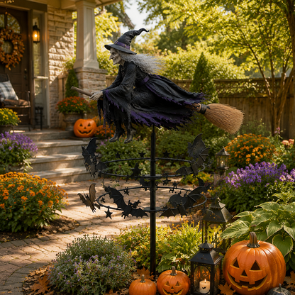 🔥 Limited time 65% OFF – 🧙‍♀️ The Enchanted Witch Garden Wind Spinner
