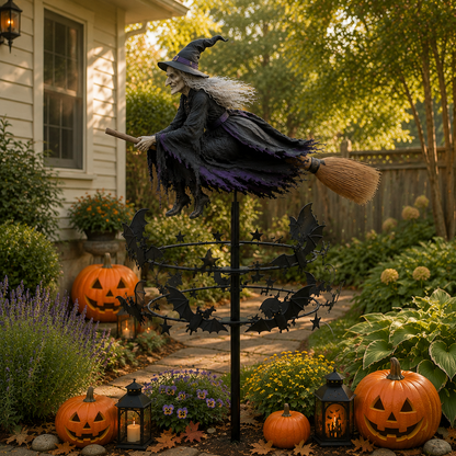 🔥 Limited time 65% OFF – 🧙‍♀️ The Enchanted Witch Garden Wind Spinner