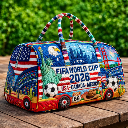 🔥LAST DAY 50% OFF 🗽🇺🇸 American 250th Anniversary Quilted Travel Duffle Bag