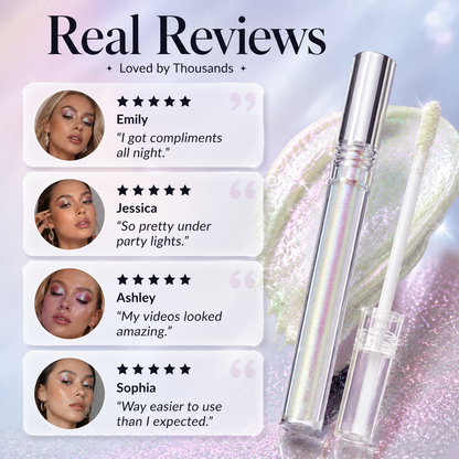 💖 Multi-Chrome Liquid Glitter Eyeshadow ✨ The Ultimate Glam Upgrade🌈