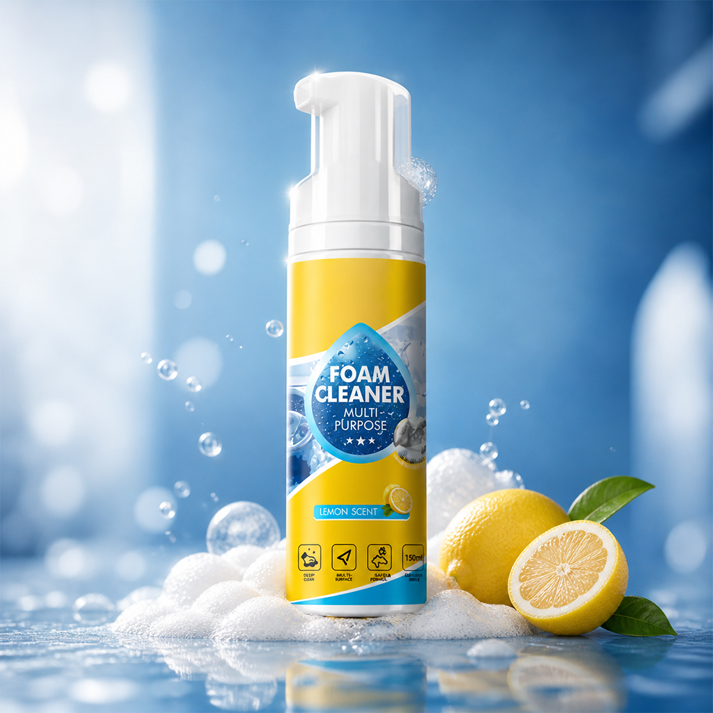 ‼️Hot Sale In 2026🔥Multi Enzyme Foam Cleaner Spray-Heavy Duty 4 in 1✨